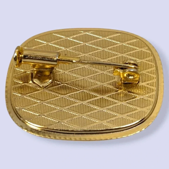 Vintage Millefiori Glass Brooch - Picture 4 of 6